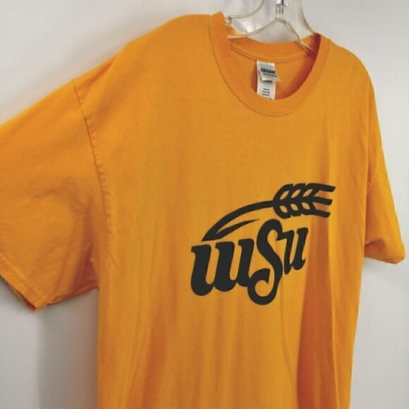 Wichita State Shockers Bowling Camp Yellow Shirt - Picture 10 of 11